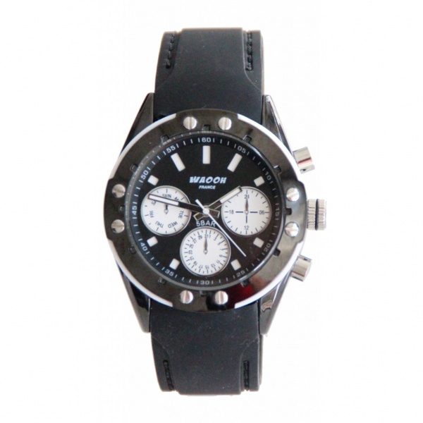 Montre Silicone Brayan Noir