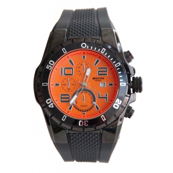 Montre Silicone Scott Orange
